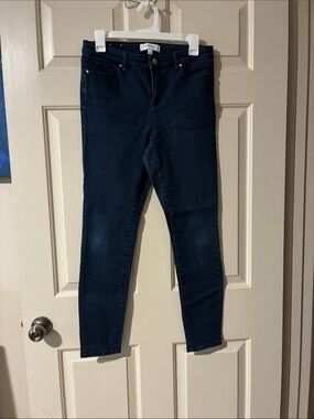 Ellen Tracy Dark Blue Skinny Jeans